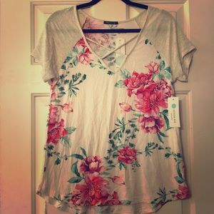 Pink Clover Stitch Fix Larkspur Knit Top